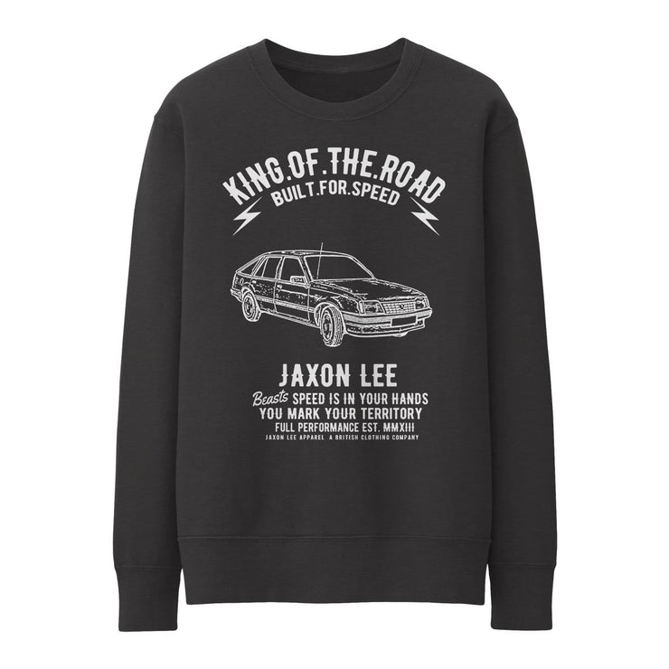 JL King Illustration for a Vauxhall Cavalier MK2 Motorcar fan Jumper