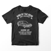 JL King Illustration for a Vauxhall Cavalier MK2 Motorcar fan T-shirt