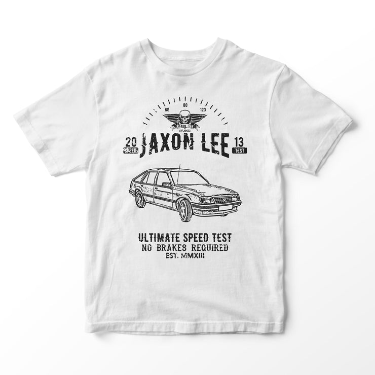 JL Speed Illustration for a Vauxhall Cavalier MK2 Motorcar fan T-shirt