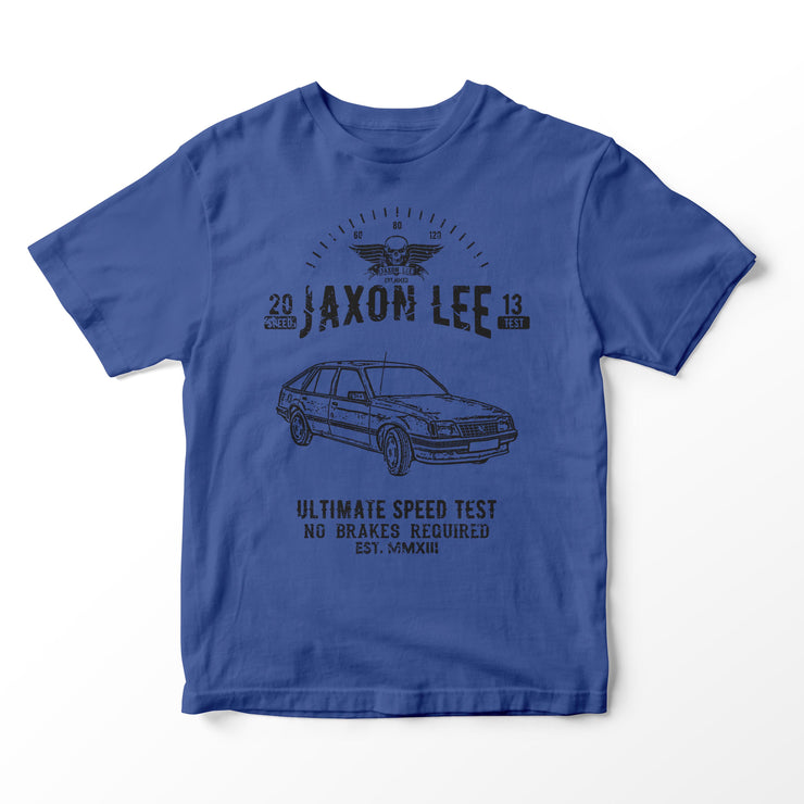 JL Speed Illustration for a Vauxhall Cavalier MK2 Motorcar fan T-shirt