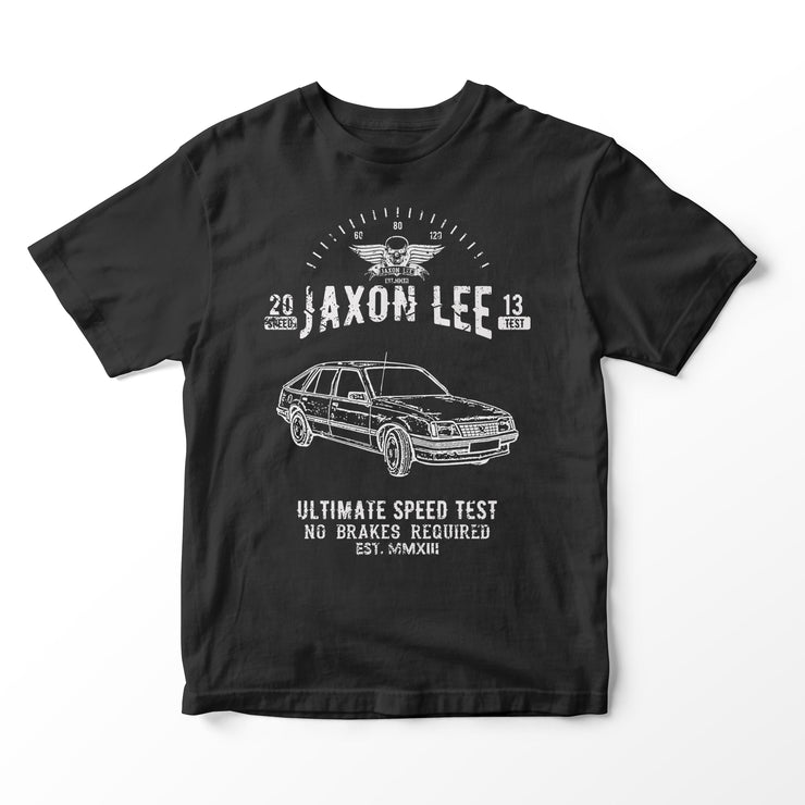 JL Speed Illustration for a Vauxhall Cavalier MK2 Motorcar fan T-shirt