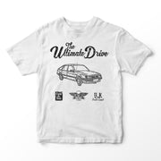 JL Ultimate Illustration for a Vauxhall Cavalier MK2 Motorcar fan T-shirt