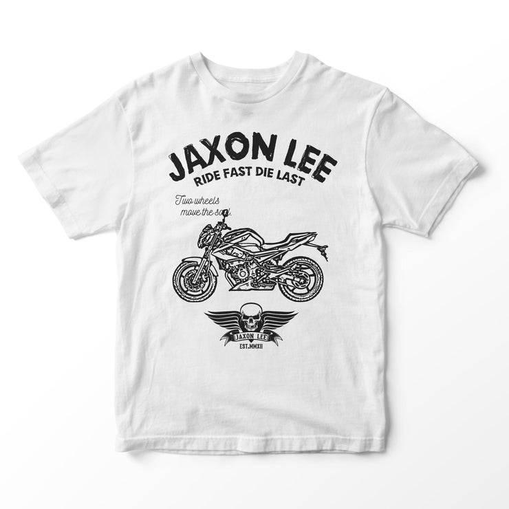 JL ride Illustration for a Yamaha XJ6 Naked Motorbike fan T-shirt