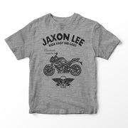 JL ride Illustration for a Yamaha XJ6 Naked Motorbike fan T-shirt