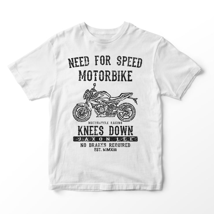 JL Speed Illustration for a Yamaha XJ6 Naked Motorbike fan T-shirt