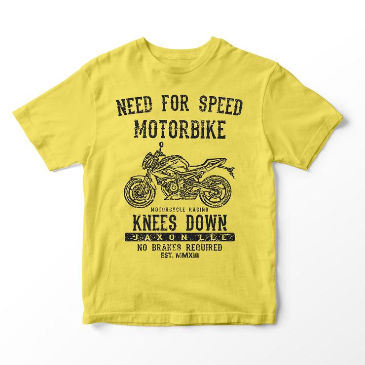 JL Speed Illustration for a Yamaha XJ6 Naked Motorbike fan T-shirt