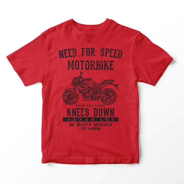 JL Speed Illustration for a Yamaha XJ6 Naked Motorbike fan T-shirt