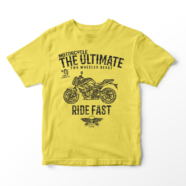 JL Ultimate Illustration for a Yamaha XJ6 Naked Motorbike fan T-shirt