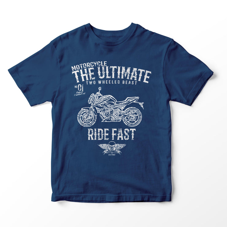 JL Ultimate Illustration for a Yamaha XJ6 Naked Motorbike fan T-shirt